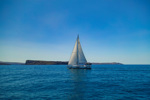 Santorini: Luxury Private Sailing Cruise Experience Evening Cruise