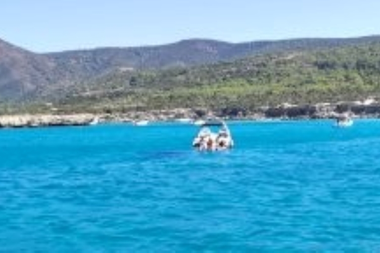 Excursión Laguna Azul Latchi Akamas desde PafosLaguna Azul, traslado ida y vuelta + barco
