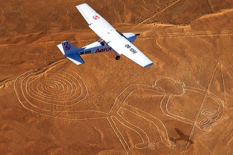 Ica: Flight over the Nazca Lines from the Nazca Aerodrome