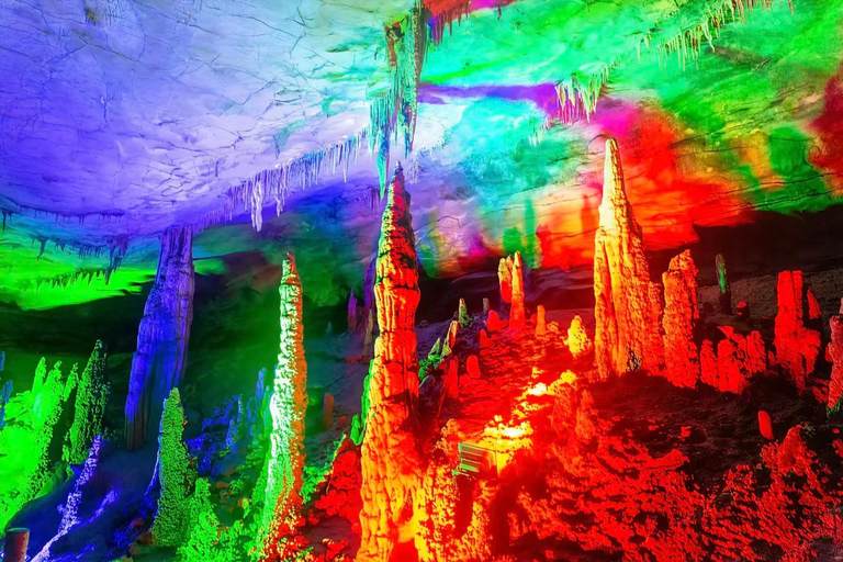 Zhangjiajie: Yellow Dragon Cave Entry Ticket with Boat Ride