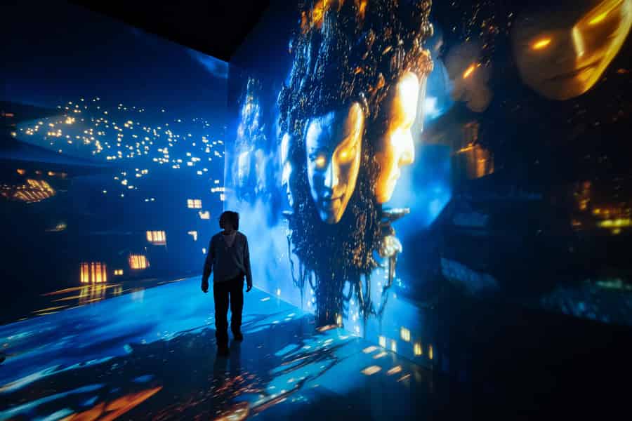 NYC: ARTECHOUSE Immersive Art Experience Eintrittskarte. Foto: GetYourGuide
