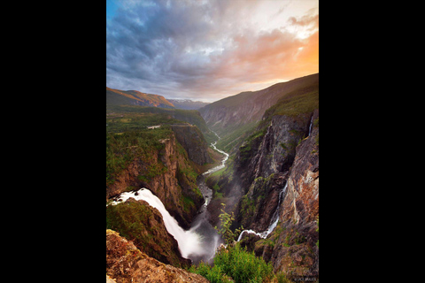 Privat tur-Hardangerfjord, Voss Gondol &amp;4 stora vattenfall