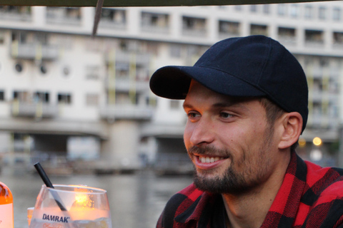 Amsterdam: croisière touristique d'une heure sur le canal Gin & Tonic