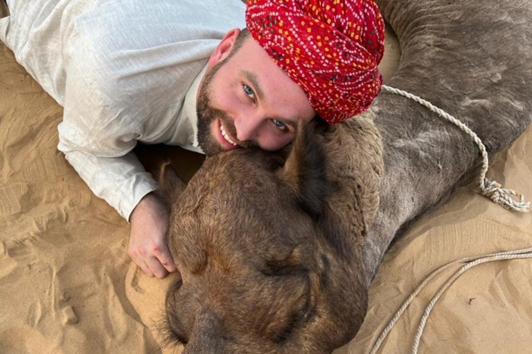 Safari na pustynnych wielbłądach w Jodhpur z lekcją gotowania w Sumer