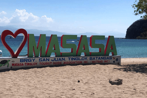 TOUR DI UN GIORNO DELLA SPIAGGIA DI MASASA (ISOLA DI MARIKABAN) DA MANILATOUR GIORNALIERO DELLA SPIAGGIA DI MASASA (ISOLA DI MARIKABAN) 3-6PAX