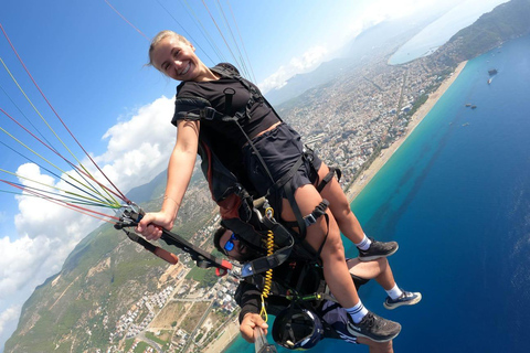 Antalya: Experiência de Parapente com Transferes de Hotel