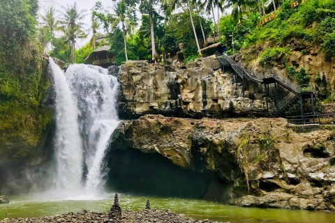 Bali: Tegenungan Waterfall Guided Trek & Tour with Transfer Tegenungan Waterfall & Monkey Forest Tour with Transfer
