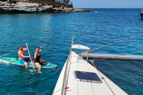 Tenerife: PRIVATE Catamaran cruise with Lunch and Drinks
