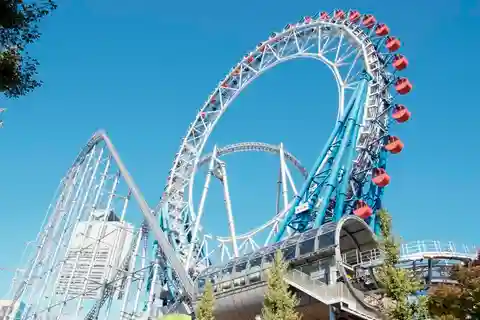 Tokyo Dome City Attractions 5-Ride Ticket