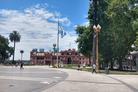 Caffè degni di nota (Bares notables) di Buenos AiresAv. de mayo e Plaza de Mayo con trasferimento.