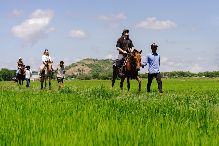 Siem Reap: Private Horseback & Horse-Drawn Carriage Rides (1 hour) Horseback Ride