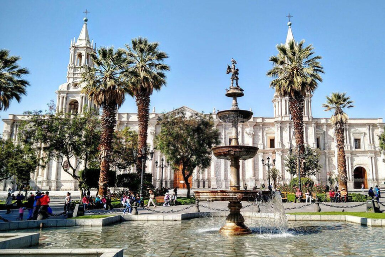 Arequipa: Privé wandeltour van een halve dag + klooster Santa Catalina