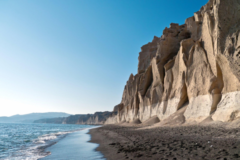 Santorini: Beach Escape with Hotel Pickup and Tour Escort