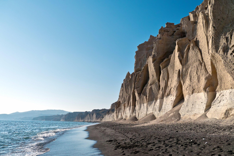 Santorini: Beach Escape with Hotel Pickup and Tour Escort