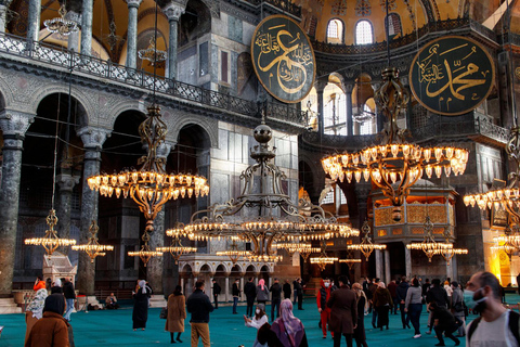Istanbul: Blue Mosque, Hagia Sophia, & Cistern Tour Guided Group Tour Excluding Cistern