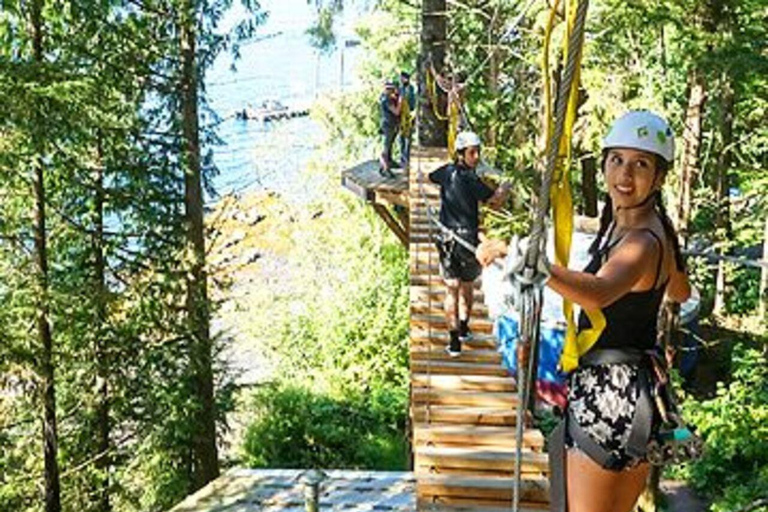 Ketchikan: Forest Zipline and Climbing Tower