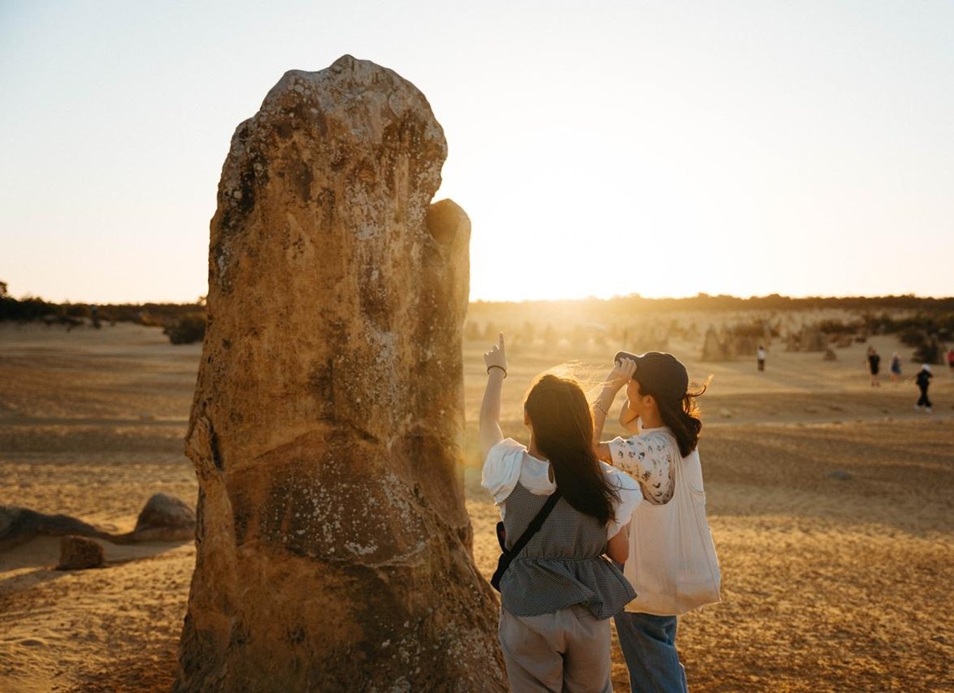Perth: Solnedgang og stjernekiggeri i Pinnacles Desert med middag