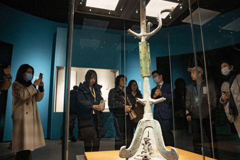 Visite guidée pour les étudiants de l&#039;université de Fudan