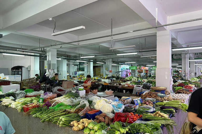 Zhangjiajie: Hunan Cuisine Cooking Class with Market Tour Half-Day Class: 5-dishes