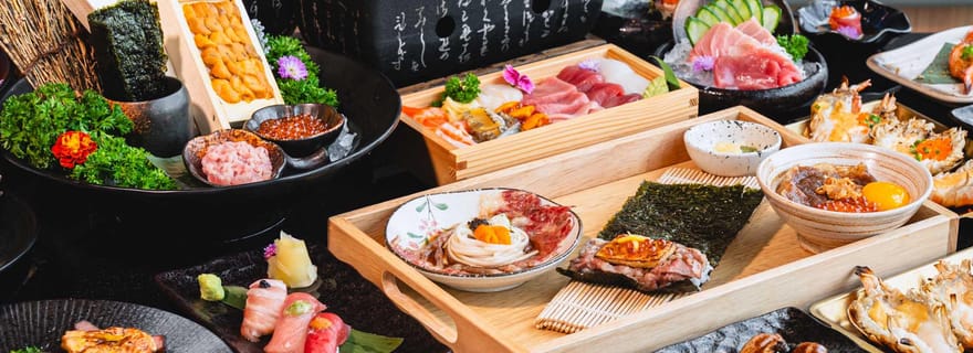 Bangkok : Dîner buffet japonais et fruits de mer NAMA