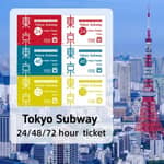 Biglietto da 24 ore per la metro di Tokyo