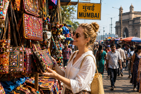 Mumbai: Fashion, Handicrafts & Souvenir Shopping Guided Tour Mumbai: Fashion, Handicrafts & Souvenir Shopping Guided Tour
