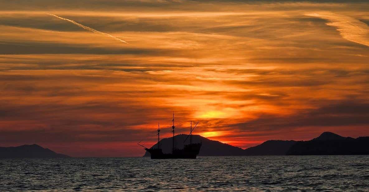 Glassboat sunset tour around Old Town & Caves in Dubrovnik — a boat tour from Dubrovnik, Croatia