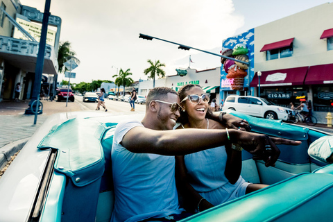 Miami Beach: 2h Classic Car Tour with Local Guide