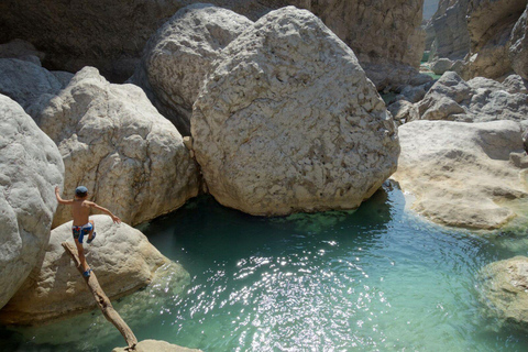Da Muscat: Escursione di un giorno a Wadi Hawir con pranzoDa Muscat: Gita di un giorno a Wadi Hawir con pranzo