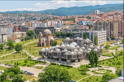 Excursion d&#039;une journée au Kosovo avec Prizren et Prishtina en allemand,anglais