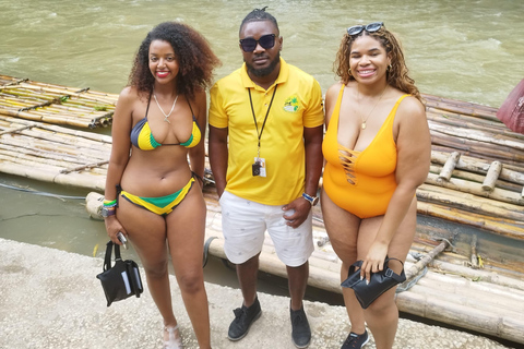 Montego Bay: Lethe River Rafting with Limestone Massage Customized bamboo rafting+Lime stone massage