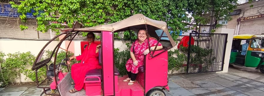 Visite privée de Jaipur avec promenade en e-rickshaw conduit par des femmes