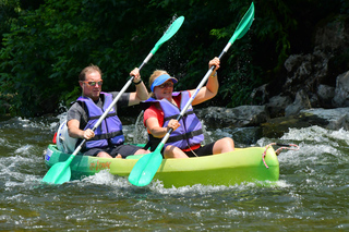 Ardèche: 24 km canoe descent (1 day)