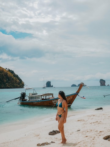 Krabi: 4 Islands Sunset Tour by Luxury Longtail Boat