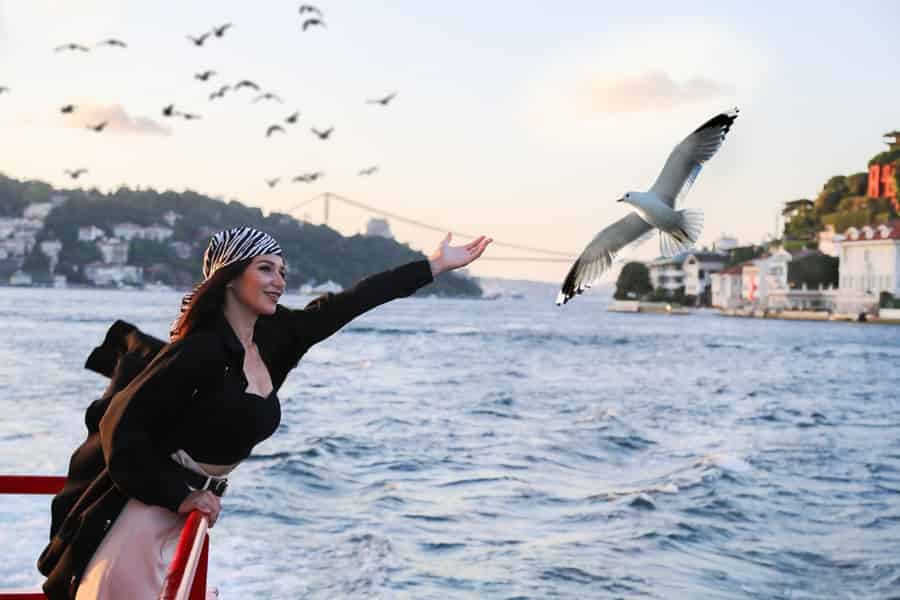 Istanbul: Bosporus Sightseeing Cruise Tour mit Audio Guide. Foto: GetYourGuide