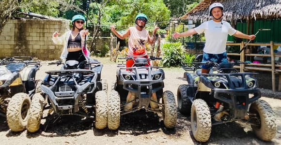 Boracay ATV, Zipline, or Skybike 3 Options w/ River Fun Tour
