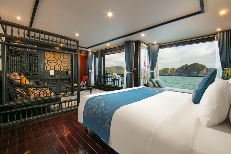 Hanoi: 2-Day Lan Ha, Halong 5-Star Cruises w/Balcony,Bathtub From Hanoi: 2 Days Halong 5 Stars Cruise w/ Balcony, Bathtub