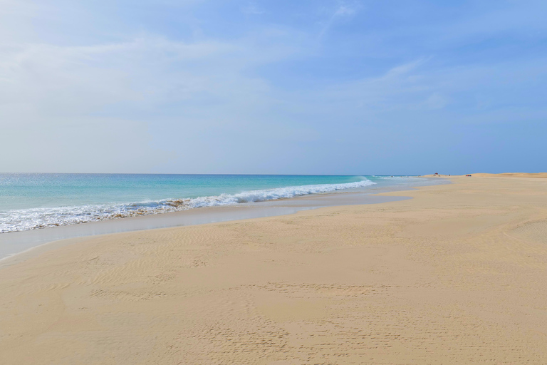 Boa vista: Piękne plaże, żółwie i nurkowanie z rurką na wyspie DjeuPrywatne: Piękne plaże, żółwie + Snorkel wyspa Djeu