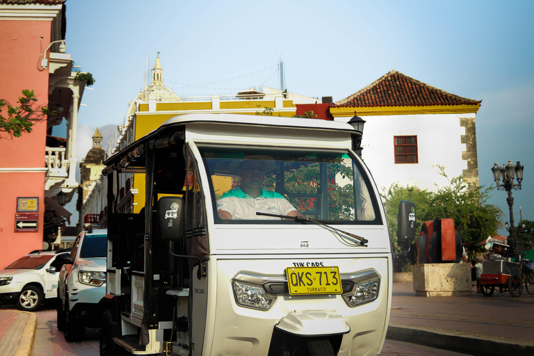 Cartagena: Private Guided City Tour by Tuk-Tuk Cartagena: Private Guided City Tour by Tuk-Tuk