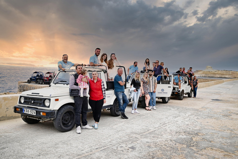 Isola di Gozo: Tour in quad al tramontoTour in quad per 2 persone
