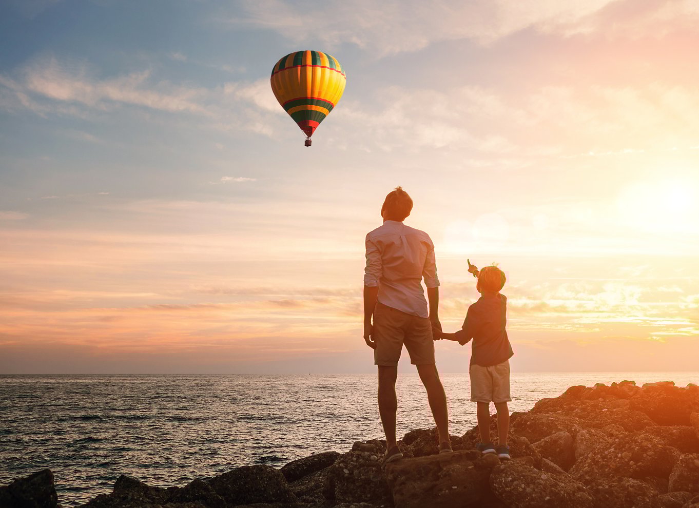 Varmluftsballon og Cape Wine-områder Privat guidet tur
