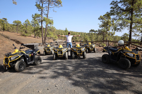 Teneryfa: Quad Safari Tour Dzień na Teide Widok na wyspy