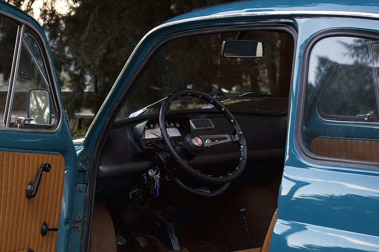 ¡Buongiorno Fiat 500! Panorámica guiada hasta la Plaza de Miguel Ángel