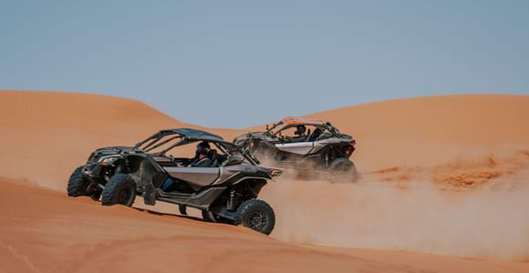 Doha: Self-Drive Quad Bike or Dune Buggy with Paratrike Option