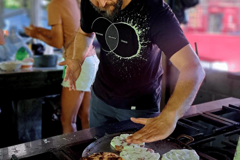 El Zonte : Atelier de fabrication de pupusa et visite de la plage