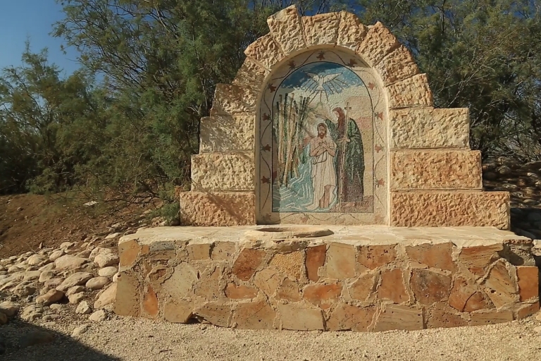Amman: Private Tour to Madaba, Mount Nebo, and Baptism Site Transportation with Entry tickets