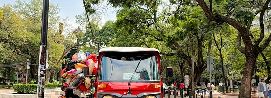 CDMX : Visite en Tuktuk – Roma Condesa
