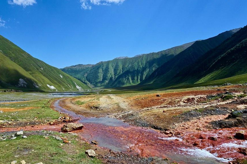 From Kazbegi: Truso Valley, Sno Valley & Gergeti Church tour