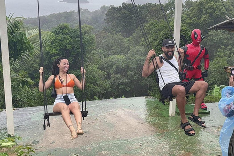 Phuket: Passeio de quadriciclo com visita à praia secreta