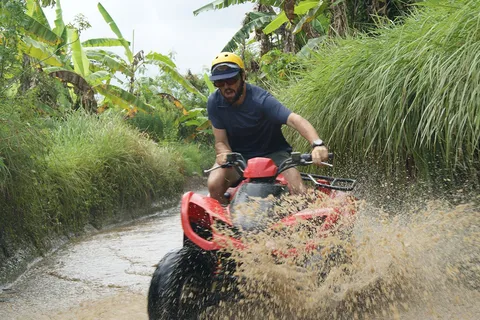 Ubud: Beji River Adventure ATV z prywatnymi trasami